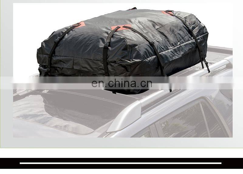 19 Cubic Ft Rooftop Cargo Carrier Bag Waterproof Luggage Carrier for SUVs Roof Top Storage Soft Cargo Bag Luggage Travel Bag