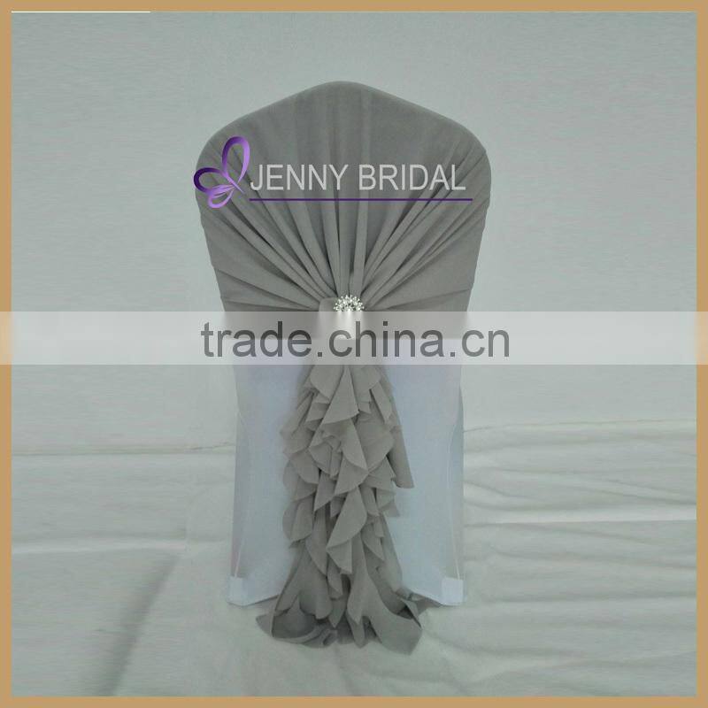 C186C jenny bridal fancy turquoise chiavari chair cover for wedding
