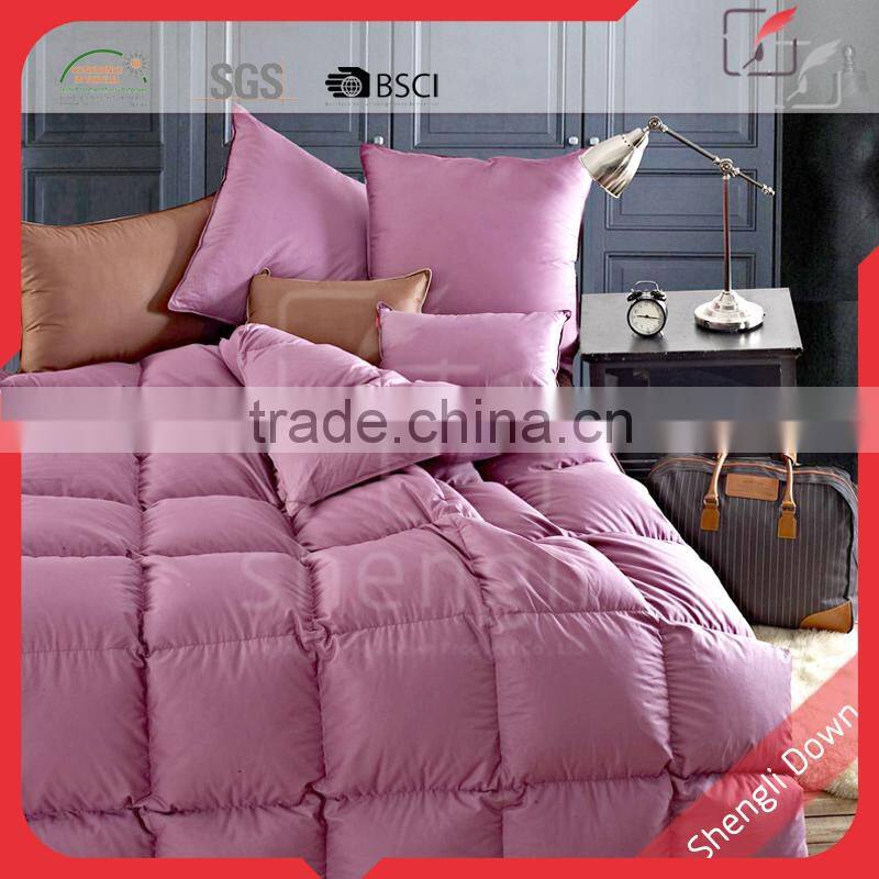 Hotel down quilt comforter 90% goose down duvet inner