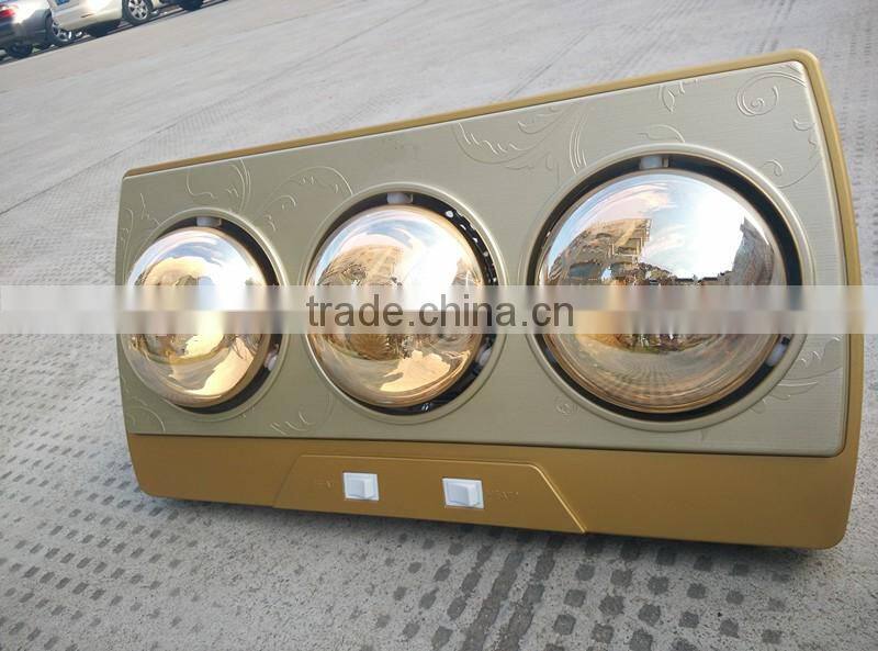 wall mount bathroom heater lamps with CE,ROHS,SASO certifications