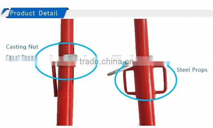 heavy duty galvanized shoring props scaffoldings