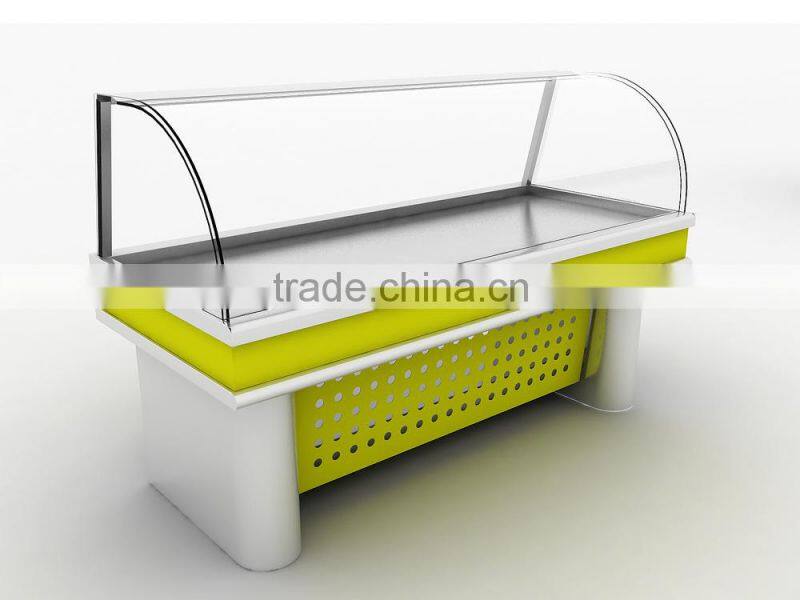 APEX supermarket deli showcase/equipment for keeping food hot/hot food display cabinets/hot food showcase