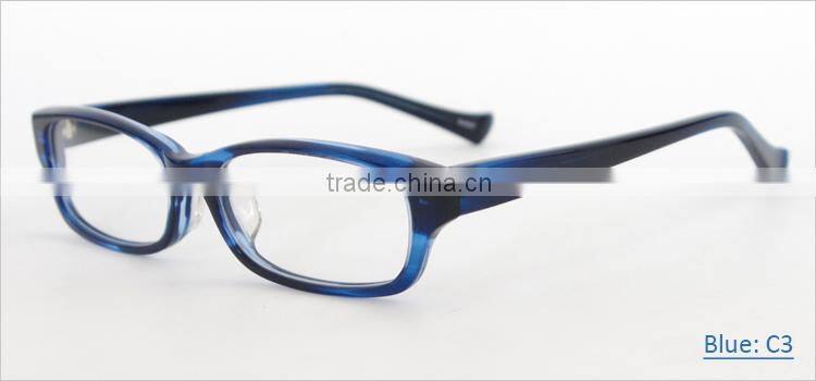 New fashion acetate cool men glasses frames with clear lenses for myopia