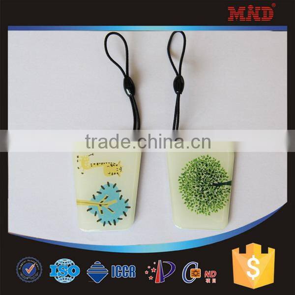 MDT67 13.56mhz iso 14443A rfid epoxy sticker nfc tag