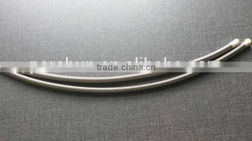 304 Stainless Steel Braided Smooth Surface PTFE Hoses