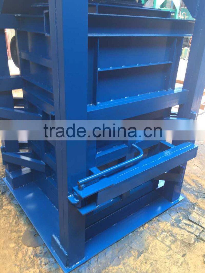 2015 Hydraulic baler for used clothing,vertical hydraulic balers for sale