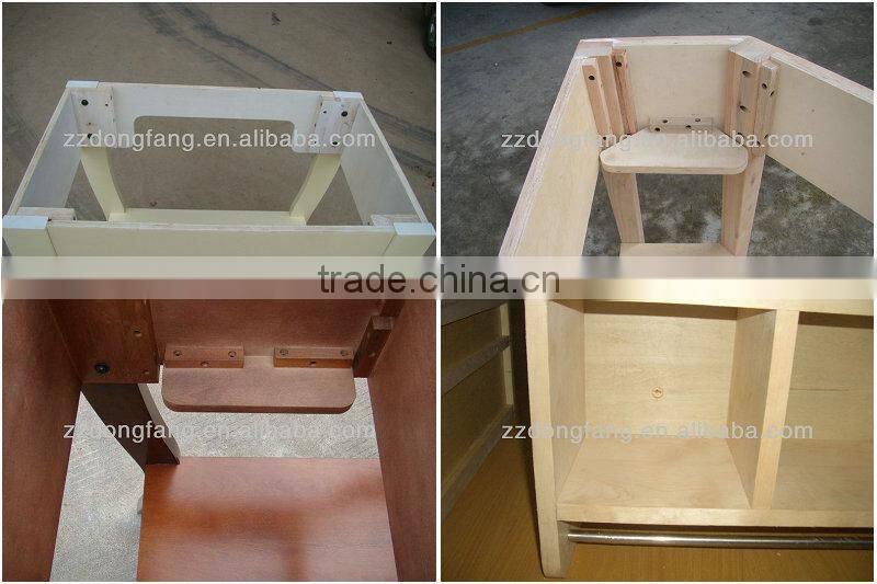 The latest design waterproof wooden bathroom vanity cabinet (YSG-115)