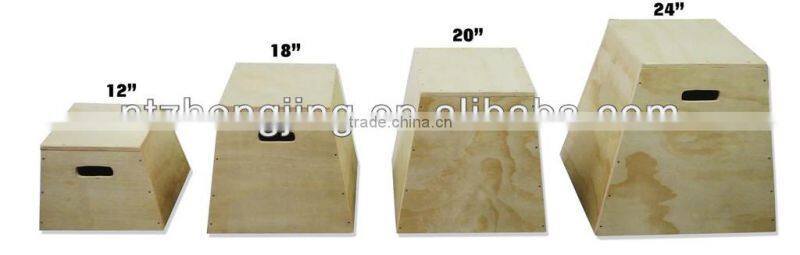 Wooden Plyo box in different sizes