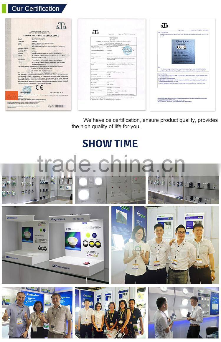 High sensitivity LED intelligent ceiling light sensor light