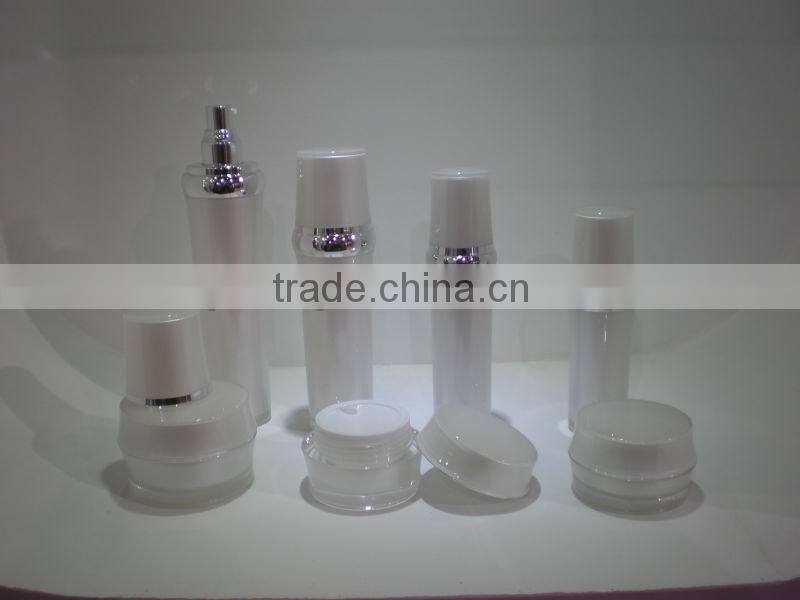 plastic lotion bottle,Crystal Acrylic bottle,Gold bottle