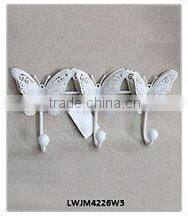 Rustic Antique Cast Iron Decorative Wall Hooks