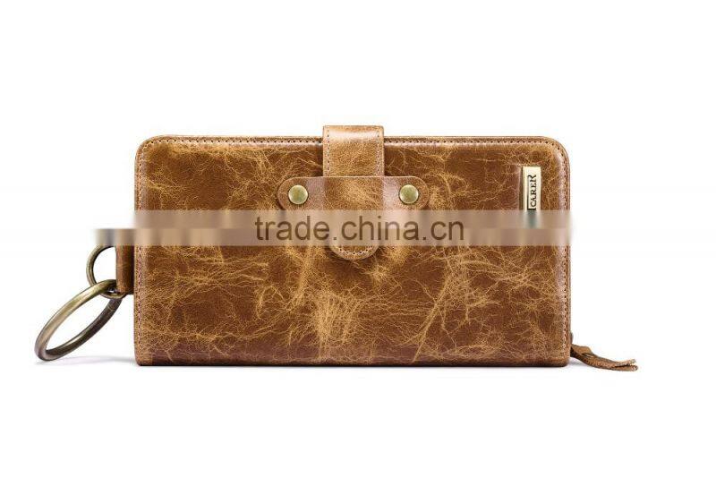 Icarer Genuine Leather Classical Clutch Wallet Bag MT-5508