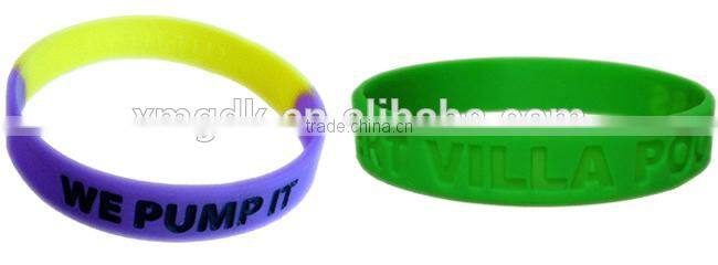 High quality silicone wrist band, Promotional silicone wristband