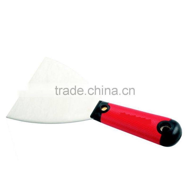 construction tools plastic putty knife with plastic handle