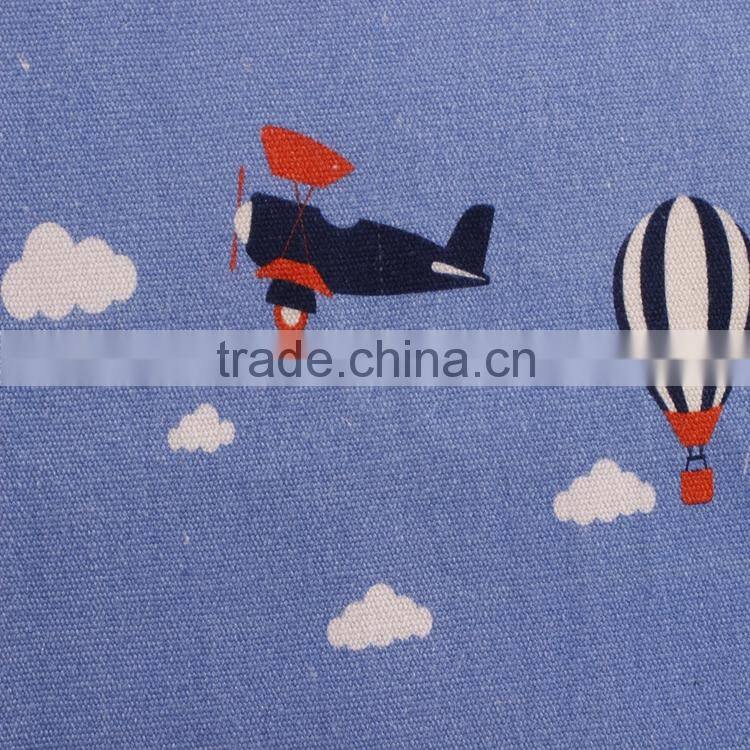 New digital print product fabric textiles 100% cotton canvas fabric for baby fabric