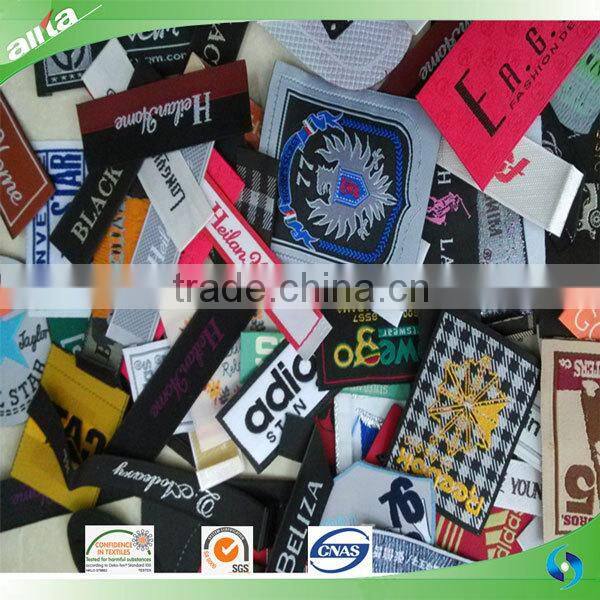 OEM garment comfortable printed woven label for children's clothing manufacturer