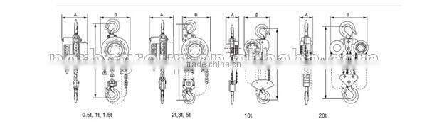 High Quality Pull Lift Chain Hoist