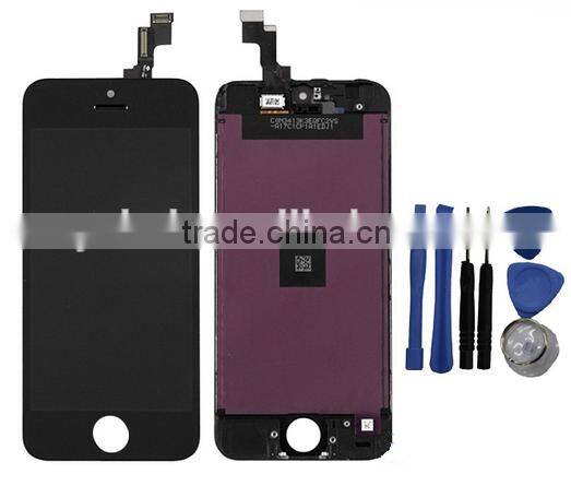 hot sale lcd for iphone 5s, mobile phone display for iPhone 5s lcd touch panel complete