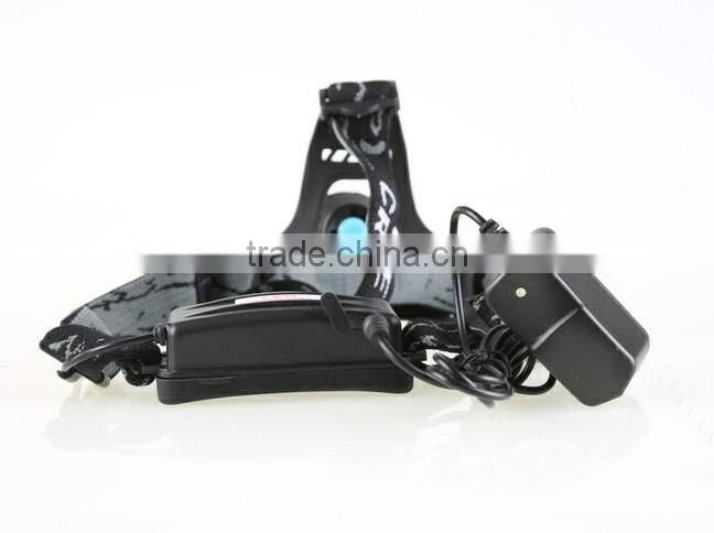 High Lumen zooming Head Flashlight