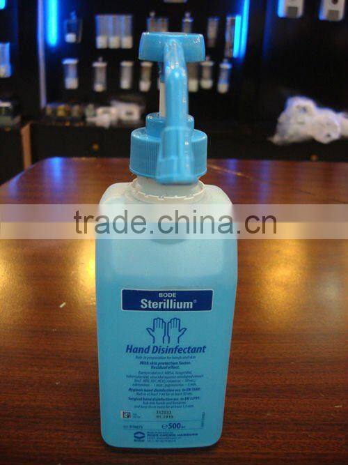 Hand disinfection dispenser