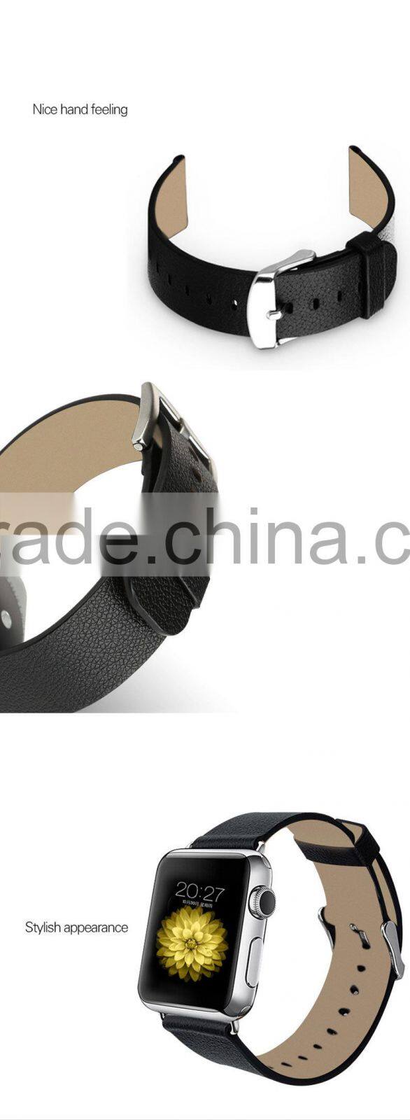 2015 Sport Genuine Leather Watch Band for iWatch