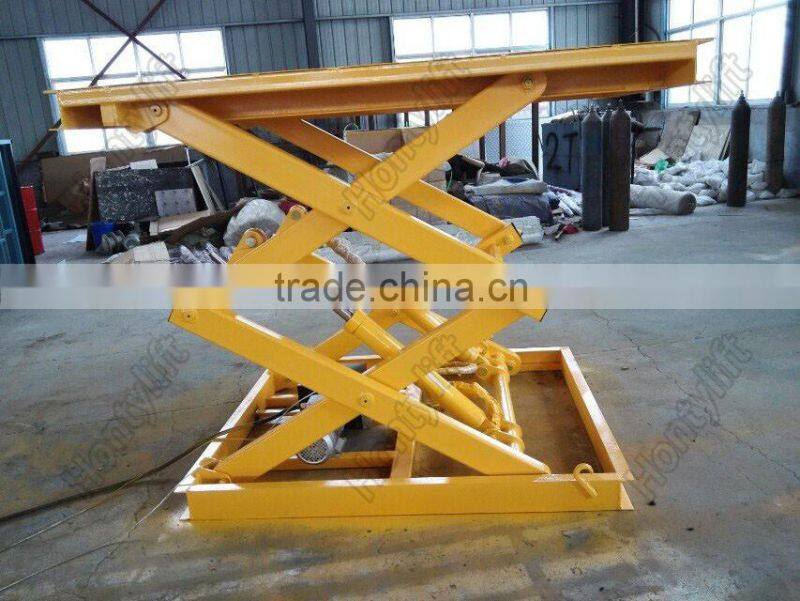 Electric hydraulic scissor lift elevator/Fixed scissor lift platform