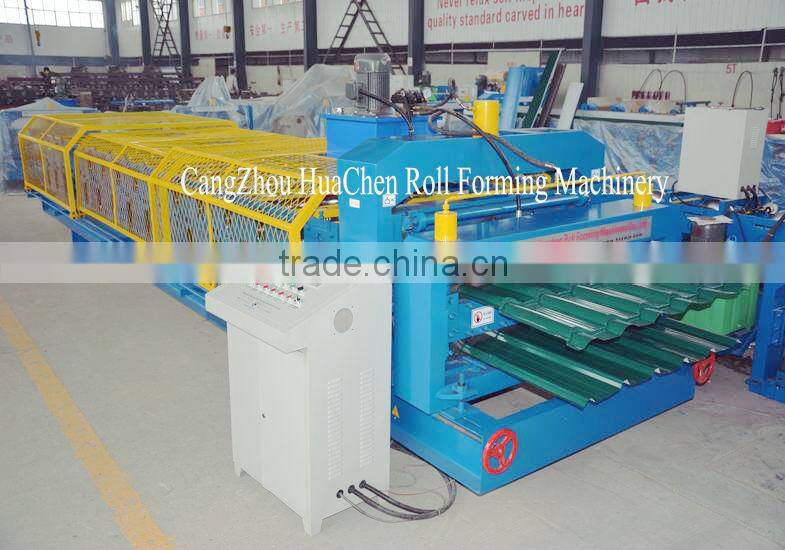 Alibaba Express Glazed Roof Tile Press Machine Made in China