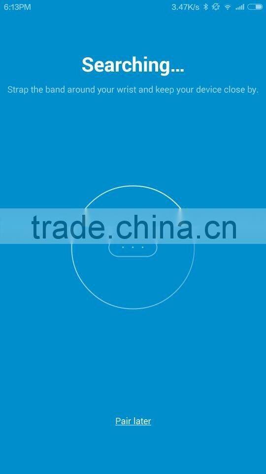 Xiaomi OLED Display mi band2 with heart ECG monitor and time clock