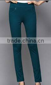 custom made high quality brand cotton pants of women