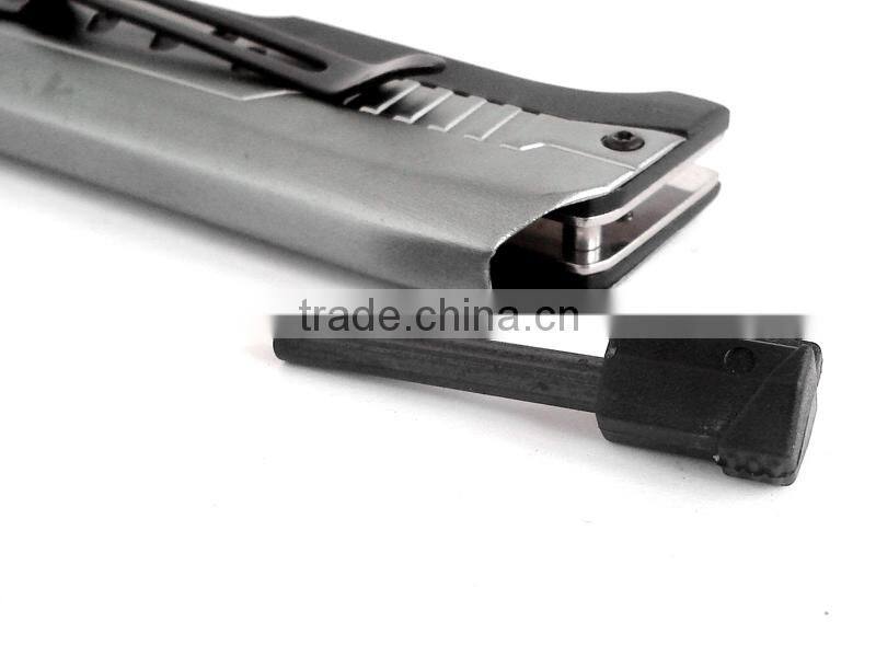 Camping Knife Application and Stainless Steel Blade Material tool logic knife with fire starter and led lighter