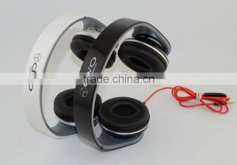 Shenzhen Factory Price Wired Headphones High Quality Stereo Headset 3.5mm Audio Connector Earphone for Laptop Phones