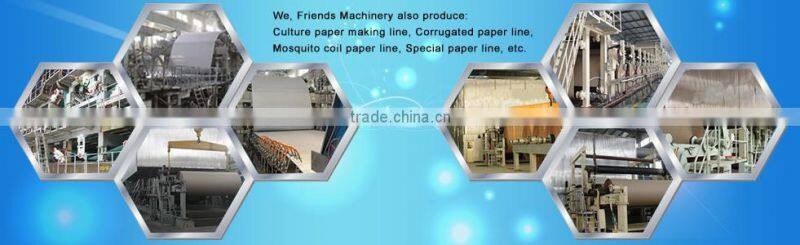 1092 Tissue Paper Production Line with high quality