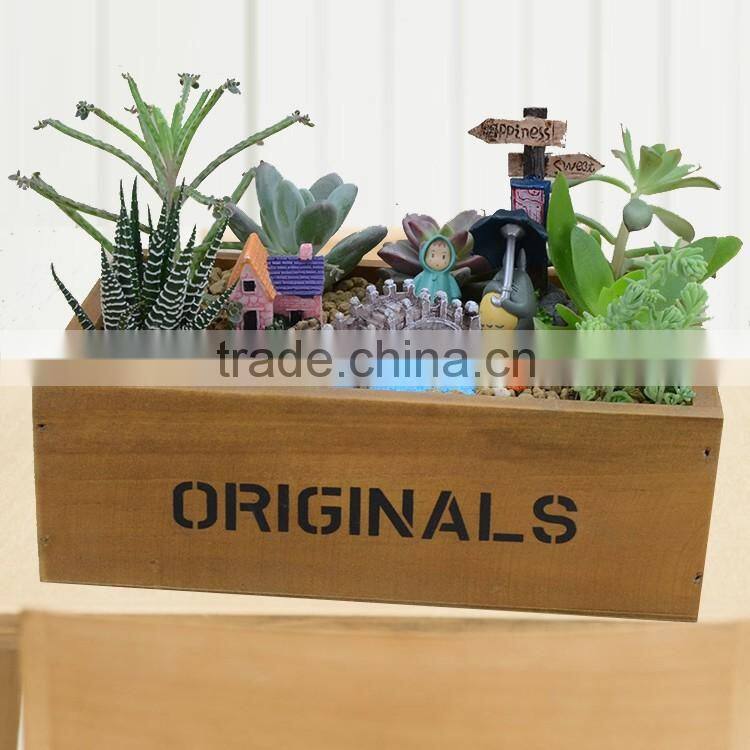 zakka wooden flower hollow out serving trays for food