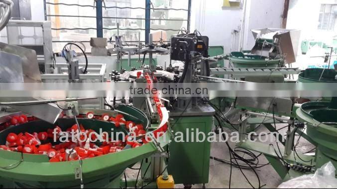 assembly trigger pump tube machine