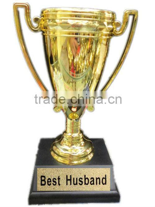 Gift Gold Cup , plastic trophy