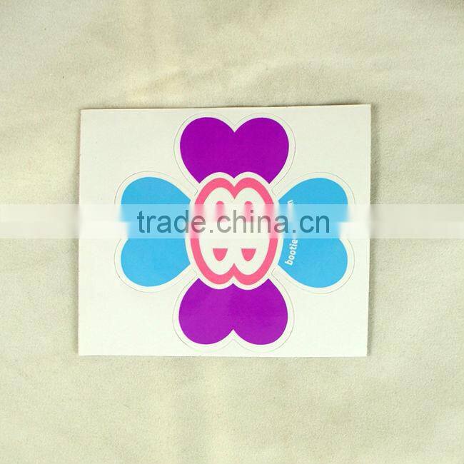 Strong adhesive custom PVC sticker