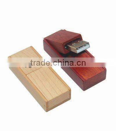 New Design Cheap Wooden USB Flash Drive for Promotion