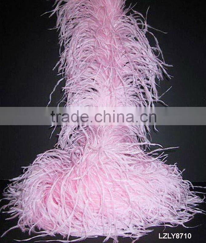 decorative Fluffy Ostrich Feather boa LZYJ69