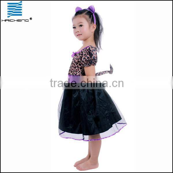 Halloween child cat women costume princess costume