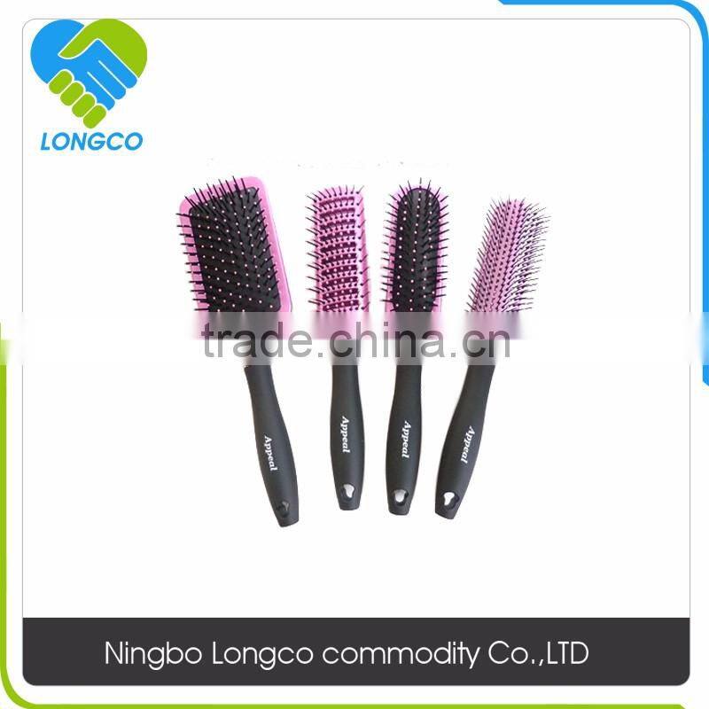 Factrory price red hair straightening brush