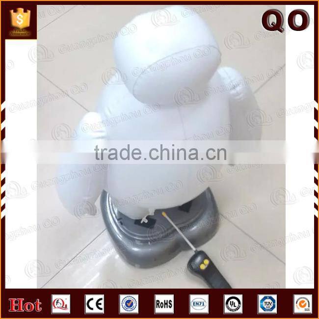 Most popular newly design remote control inflatable robot Baymax toy