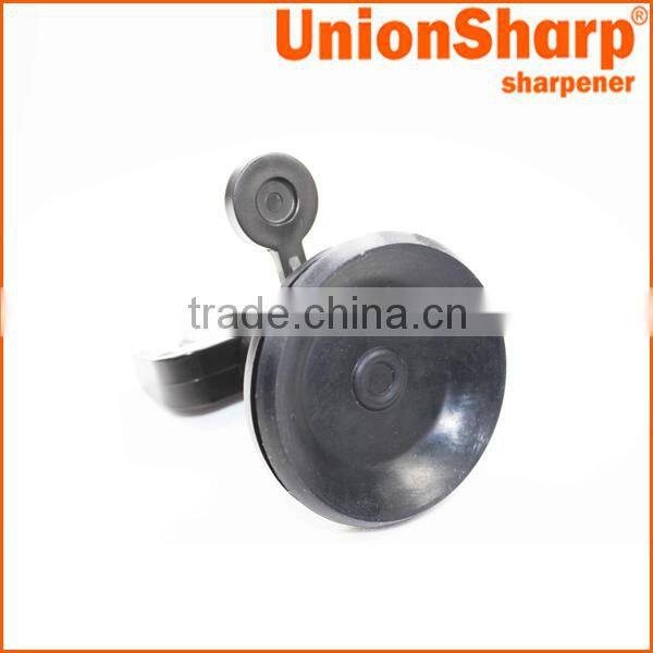 Kitchen ceramic knife sharpener with suction pad