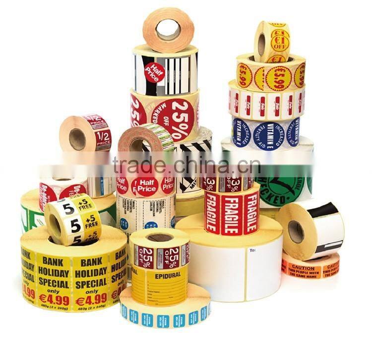 High Speed Kraft Paper Label Slitting Rewinding Machine