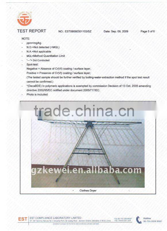 Stainless Steel Retractable Clothes Drying Rack