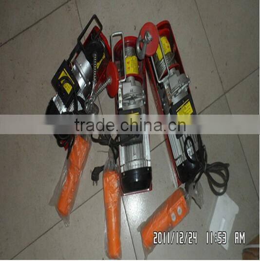 Mini Electric Hoist With Wireless Remote Control PA Type 1000kg