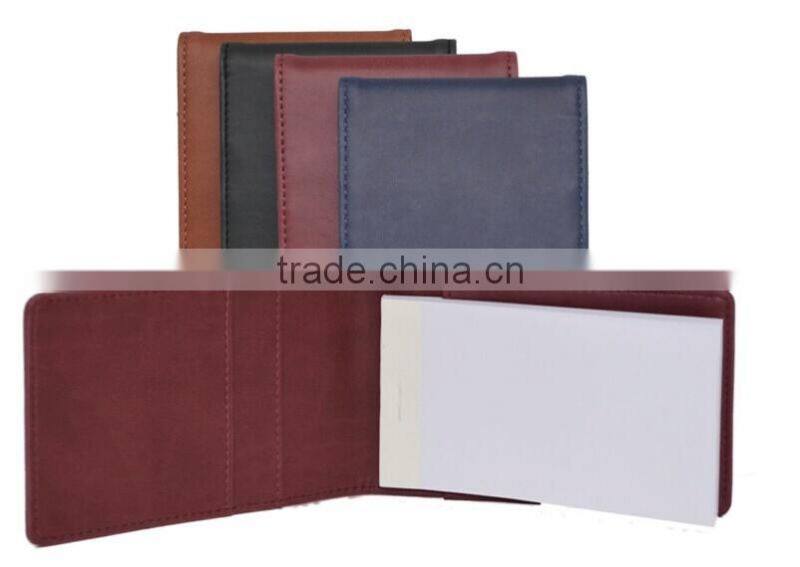 Custom Pocket jotter Cover Leather Noptead