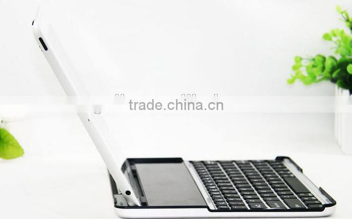 Aluminum solar power bluetooth keyboard for ipad