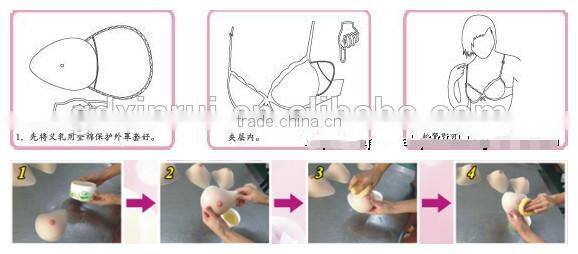 Silicone Skin Lifelike Falsies Breast Prostheses for Breast Cancer Operation Silicone Breast Falsies