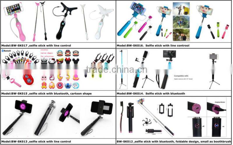 Bluetooth monopod Selfie stick monopod