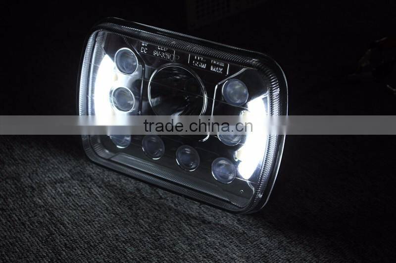 55W High Low beam off road Led Work light 5x7 Led Headlight 7inch Led WORK Lights for Trucks 4x4 Jeep Offroad